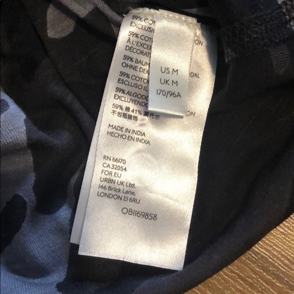 We The Free Maybelle T-Shirt Black Combo Camo Ships Same Day - Picture 6 of 8